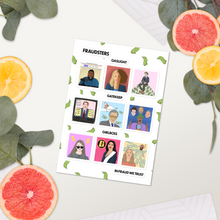 Load image into Gallery viewer, Gaslight, Gatekeep, Girlboss Sticker sheet