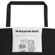 Load image into Gallery viewer, Fraudsters Beach Bag | All-Over Print Large Tote Bag
